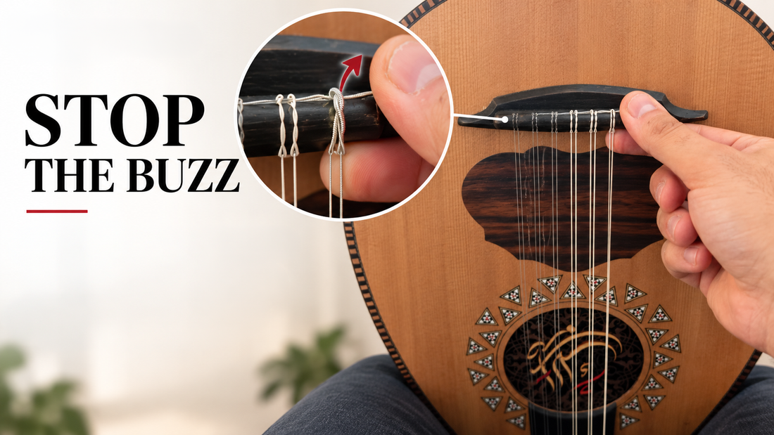 New Oud Buzzing? How to Fix Buzz After New Strings